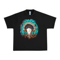Black bull skull indian headdress Urban Heavy Tee - JahusDesignShop