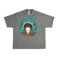 Tornado bull skull indian headdress Urban Heavy Tee - JahusDesignShop