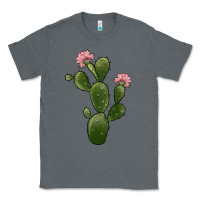 Charcoal Heather cactus 2 Classic Tee - JahusDesignShop