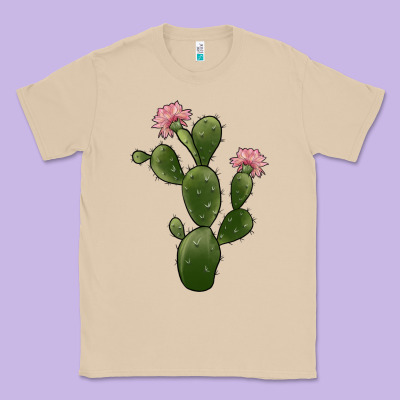 Cactus 2 Classic Tee Designed By Jahusdesignshop