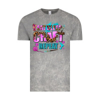 Cloud Rock eat sleep craft repeat Vintage Tee - AdoDesignShop