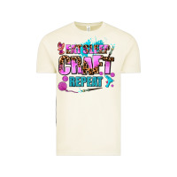 Vintage Arctic eat sleep craft repeat Vintage Tee - AdoDesignShop