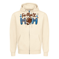 Sandshell football mom Zipper Hoodie - MaliasSmallBusiness