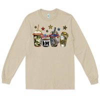 Mushroom army coffee Long Sleeve Tee - Jasminsmagicworld