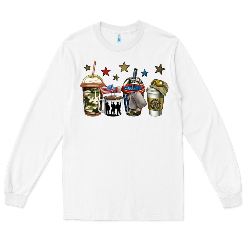 Army Coffee Long Sleeve Tee by Jasminsmagicworld | Teevron