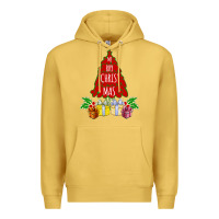 Antique Gold Red Merry Christmas 2020 Premium Hoodie - Bettercallsaul