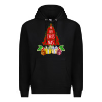 Black Red Merry Christmas 2020 Premium Hoodie - Bettercallsaul
