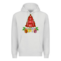 Dove Grey Red Merry Christmas 2020 Premium Hoodie - Bettercallsaul