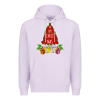 Lilac Red Merry Christmas 2020 Premium Hoodie - Bettercallsaul