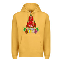 Mustard Red Merry Christmas 2020 Premium Hoodie - Bettercallsaul