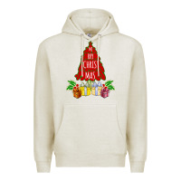 Oatmeal Heather Red Merry Christmas 2020 Premium Hoodie - Bettercallsaul