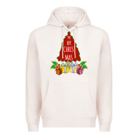 Pale Pink Red Merry Christmas 2020 Premium Hoodie - Bettercallsaul
