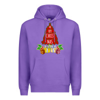 Purple Red Merry Christmas 2020 Premium Hoodie - Bettercallsaul