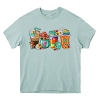 Arona hippie coffee cups Heavy Core Tee - texasbilliewilder