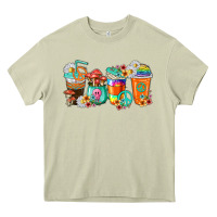 Mossy hippie coffee cups Heavy Core Tee - texasbilliewilder