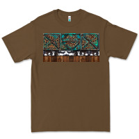 Cacao Rusty Sunflowers with Cowhide and Turquoise Premium Tee - RanaPortraitStore