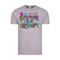 Vintage Zinc crafting is my therapy Vintage Tee - AdoDesignShop