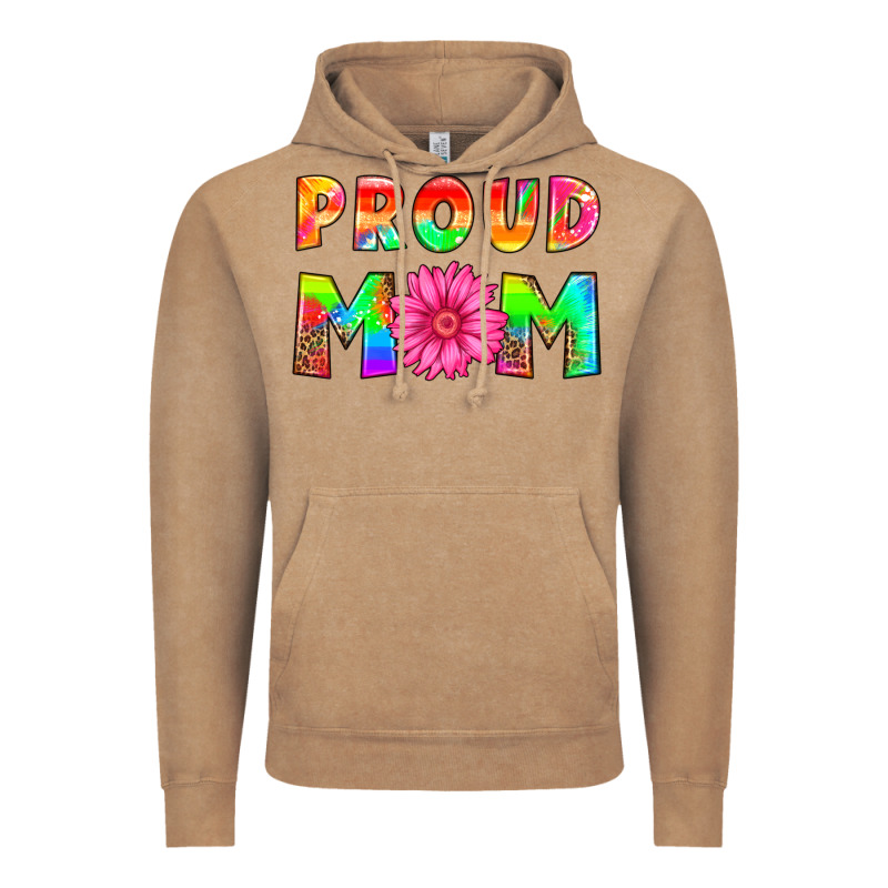 Proud Mom Vintage Hoodie by HRA Design Shop | Teevron