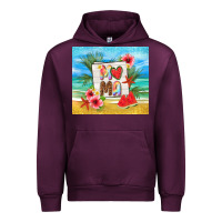 Mauve Wine summer mama Urban Hoodie - TumblerDesignByShophia