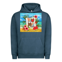 Pigment Midnight Navy summer mama Urban Hoodie - TumblerDesignByShophia