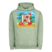 Pigment Oil Green summer mama Urban Hoodie - TumblerDesignByShophia