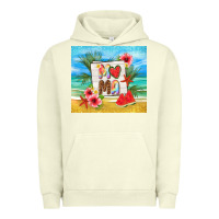 Pigment Pistachio summer mama Urban Hoodie - TumblerDesignByShophia