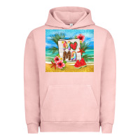 Pigment Salmon summer mama Urban Hoodie - TumblerDesignByShophia
