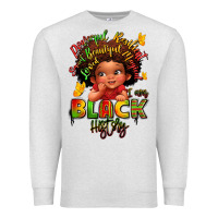 Oatmeal Heather empowering black heritage Premium Sweatshirt - LillyAllenDesigns