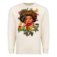 Sandshell empowering black heritage Premium Sweatshirt - LillyAllenDesigns