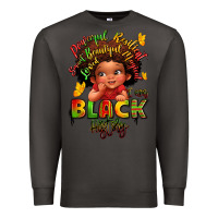 Smoke empowering black heritage Premium Sweatshirt - LillyAllenDesigns