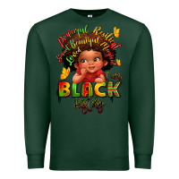 Sports Green empowering black heritage Premium Sweatshirt - LillyAllenDesigns