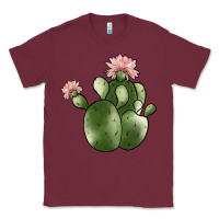 Burgundy cactus Classic Tee - JahusDesignShop