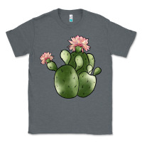 Charcoal Heather cactus Classic Tee - JahusDesignShop
