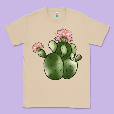 Cactus Classic Tee Designed By Jahusdesignshop