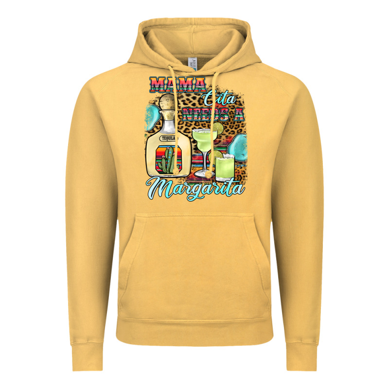 Mama Cita Needs A Margarita1 Vintage Hoodie by JahusDesignShop | Teevron