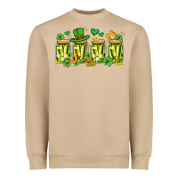Mushroom st. patricks day pickle Heavyweight Sweatshirt - Artiststas