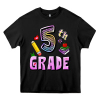Black Fifth Grade Heavy Core Tee - RanaPortraitStore