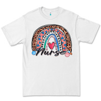 White nurse rainbow Premium Tee - Zillion Design Studio