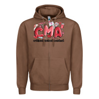 Chestnut valentines day cma Zipper Hoodie - MaliasSmallBusiness