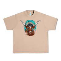 Burro texas longhorn indian headdress Urban Heavy Tee - JahusDesignShop