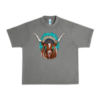 Tornado texas longhorn indian headdress Urban Heavy Tee - JahusDesignShop