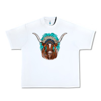 White texas longhorn indian headdress Urban Heavy Tee - JahusDesignShop