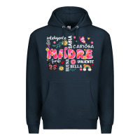 Navy ella es mama Premium Hoodie - JahusDesignShop
