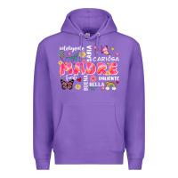 Purple ella es mama Premium Hoodie - JahusDesignShop