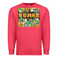 Cardinal Green And Yellow Nurse Premium Sweatshirt - LillyAllenDesigns