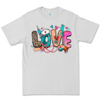 Dove Grey love nurse Premium Tee - Zillion Design Studio