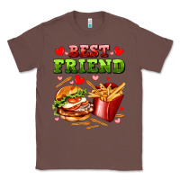 Chestnut best friend hamburger potatoes Classic Tee - AdoDesignShop
