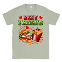 Matcha best friend hamburger potatoes Classic Tee - AdoDesignShop