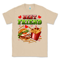 Mushroom best friend hamburger potatoes Classic Tee - AdoDesignShop