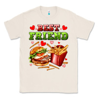 Natural best friend hamburger potatoes Classic Tee - AdoDesignShop